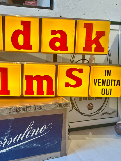 Insegna luminosa originale - Kodak films