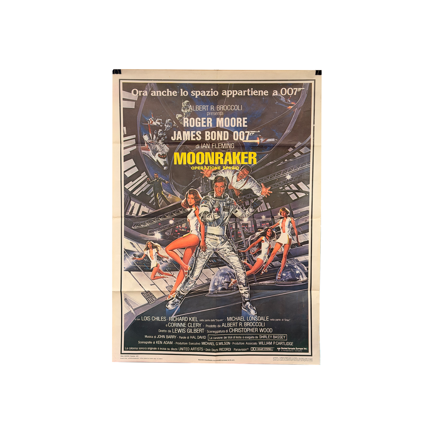 Manifesto di cinema - 007 Moonraker - Sean Connery