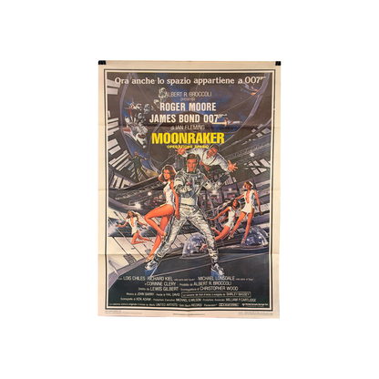 Manifesto di cinema - 007 Moonraker - Sean Connery