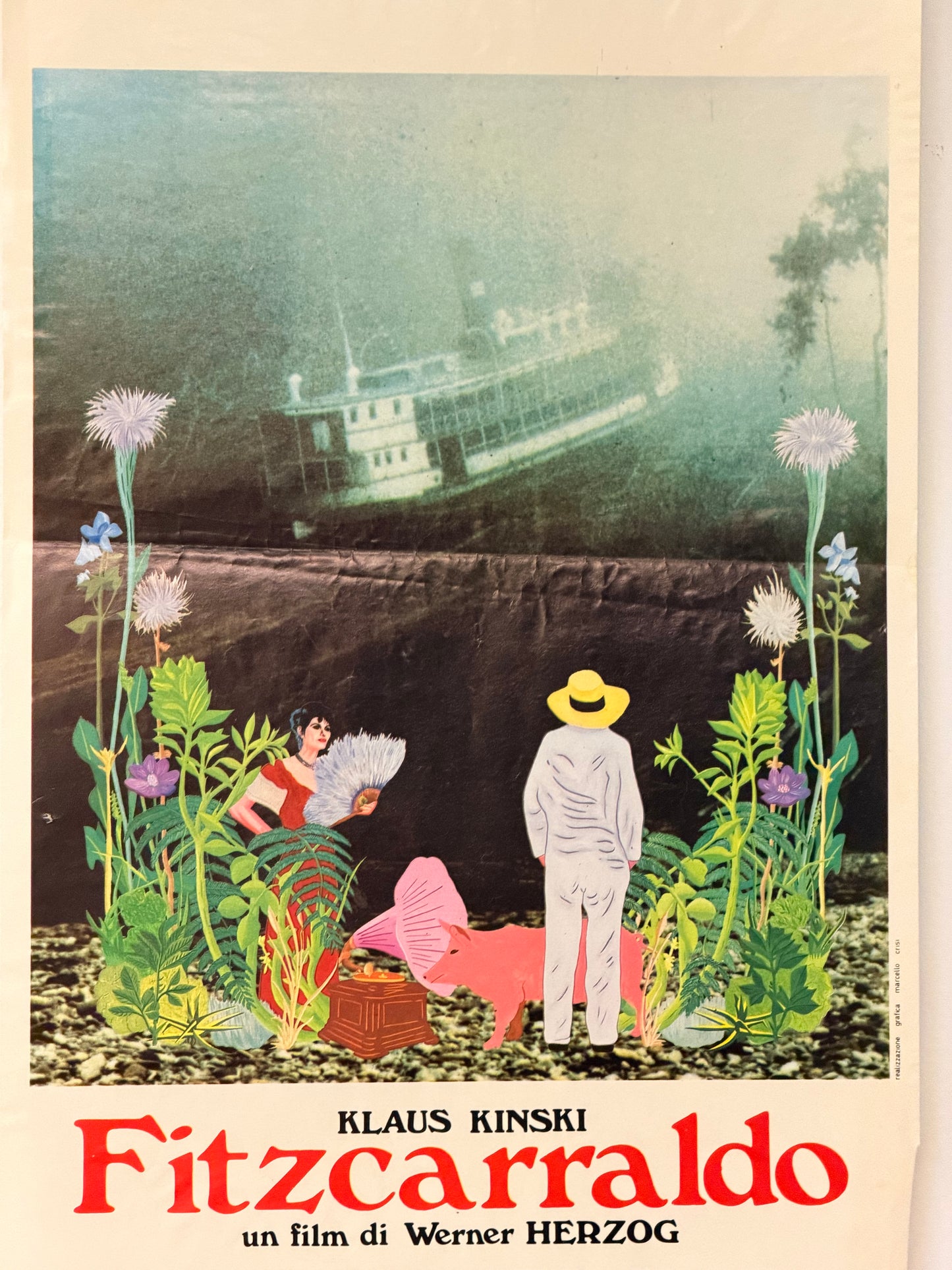 Locandina di cinema - Fitzcarraldo