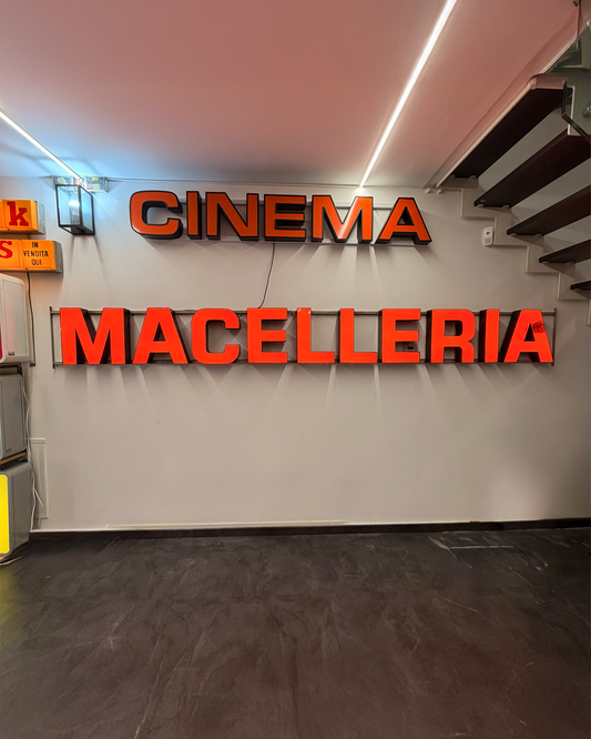 Insegna luminosa originale - Macelleria