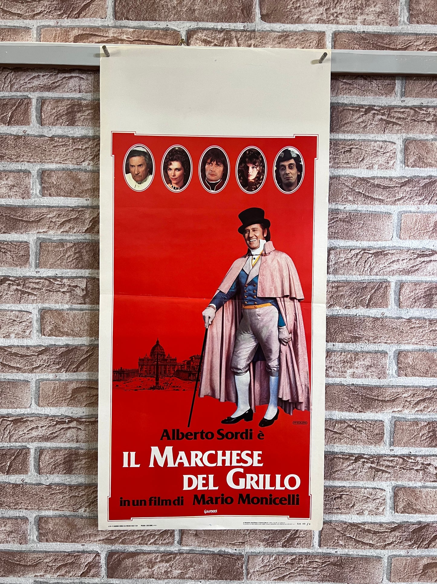 Locandina originale di cinema - Il Marchese del Grillo