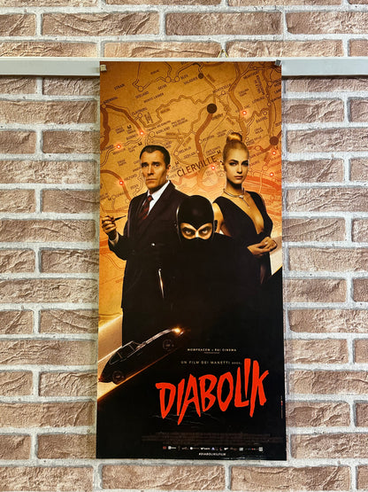 Locandina originale di cinema - "Diabolik"