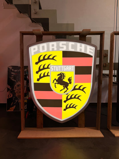 Insegna luminosa - Porsche Stuttgart