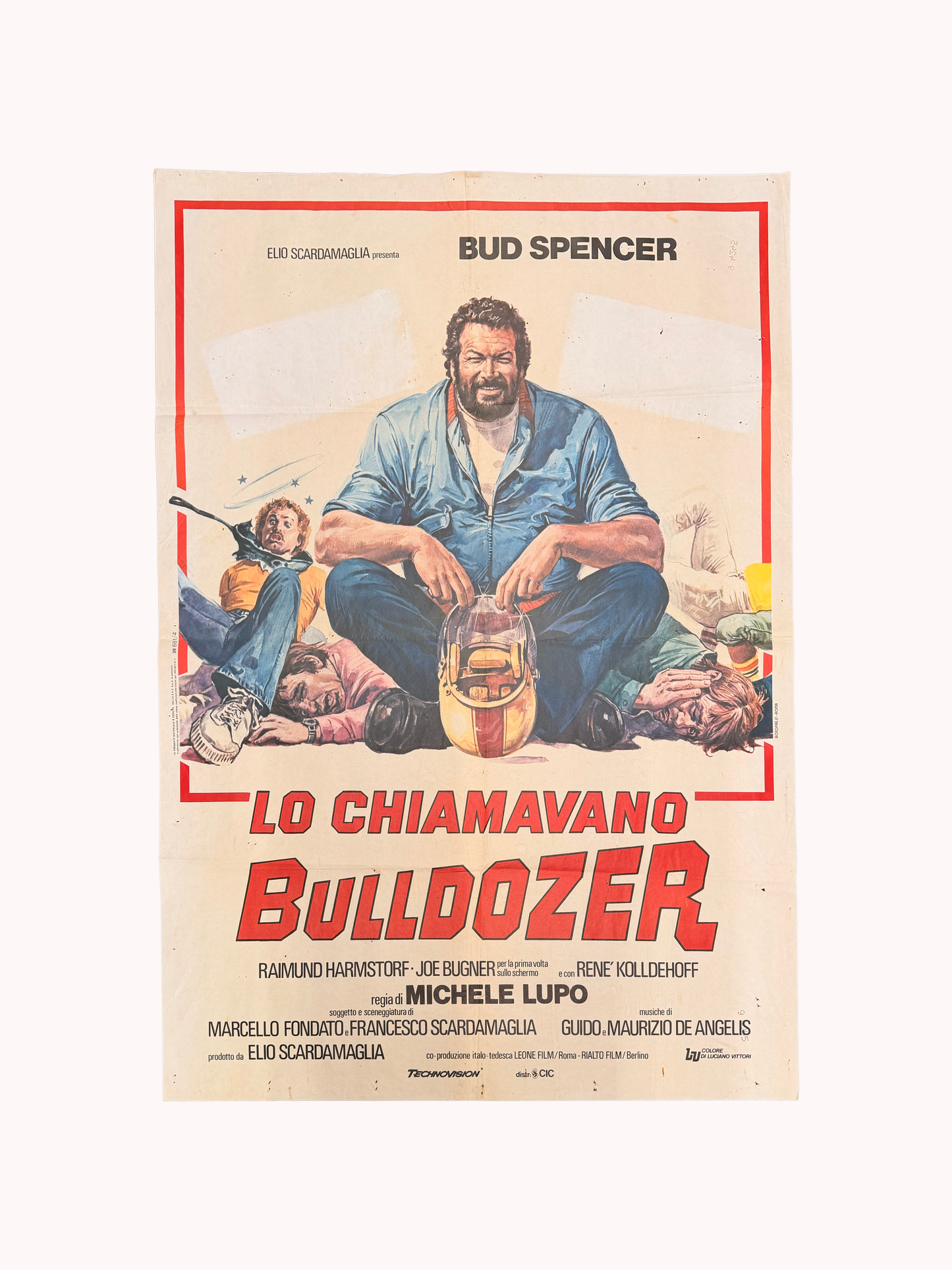Manifesto di cinema - Lo chiamavano Bulldozer - Bud Spencer