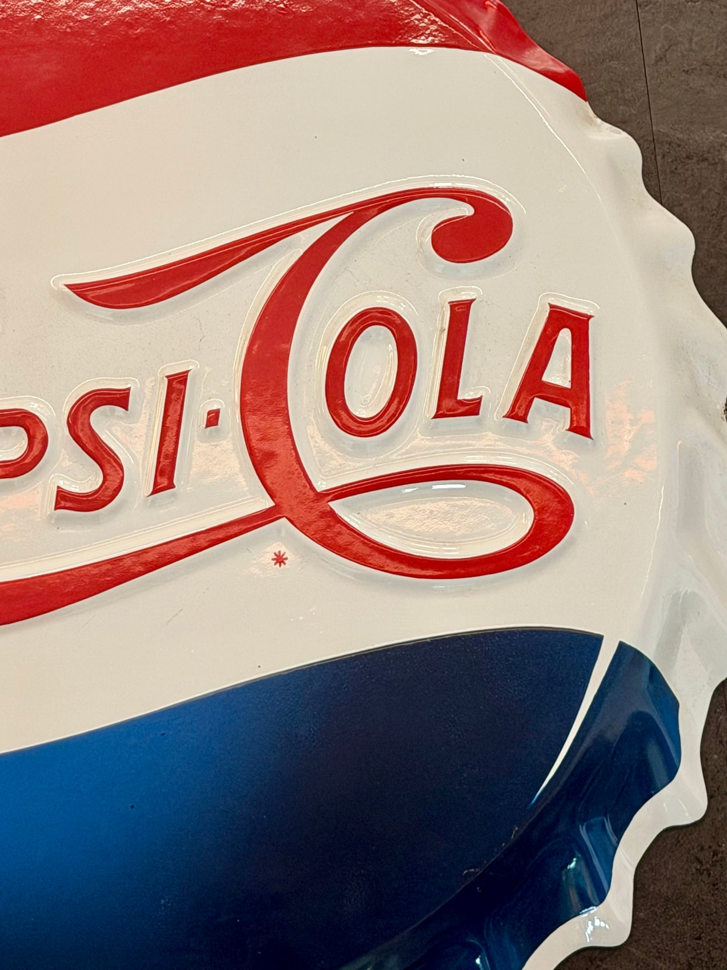 Bottone smaltato originale - Pepsi Cola