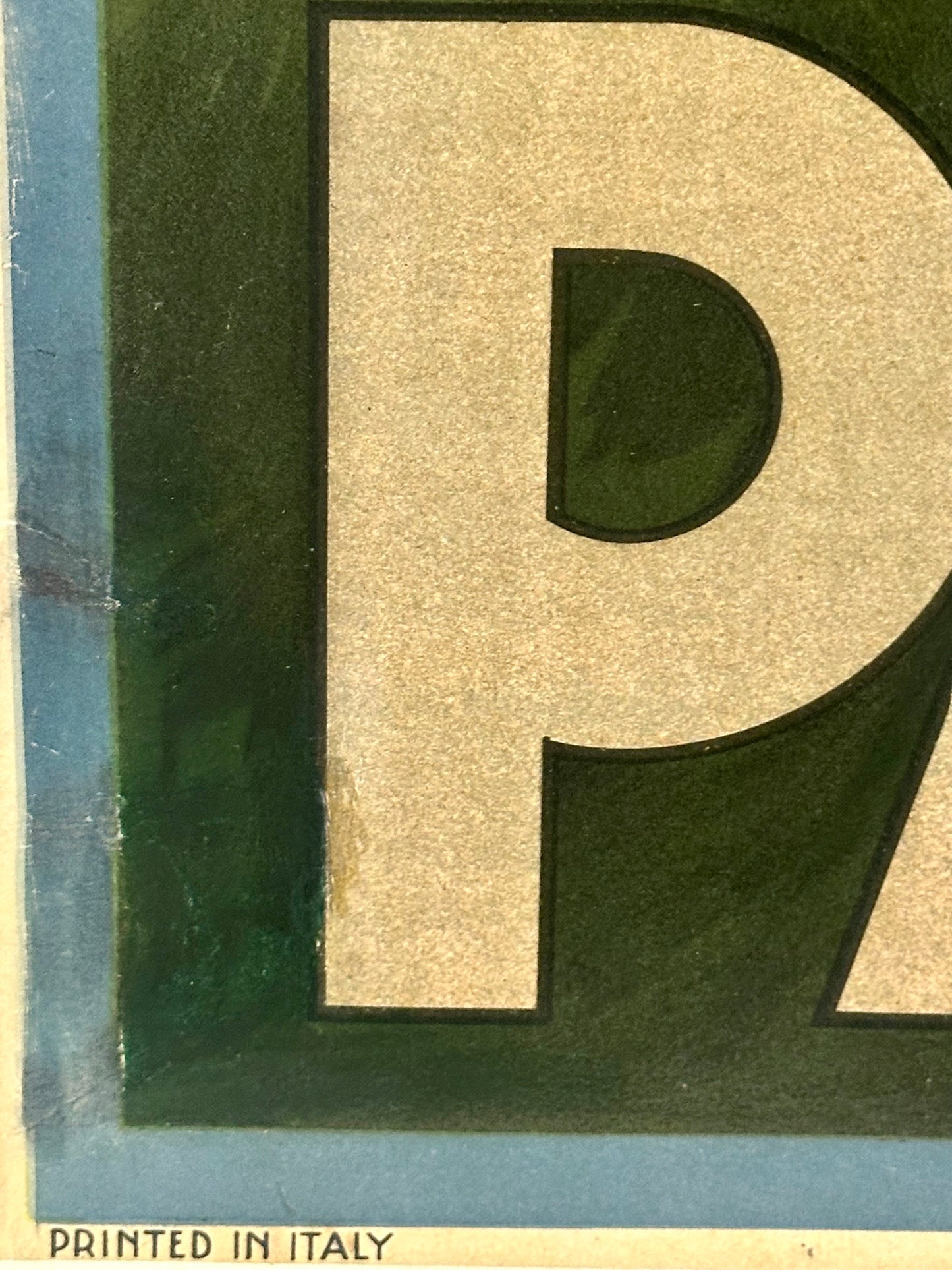 Manifesto pubblicitario originale - ENIT Palermo