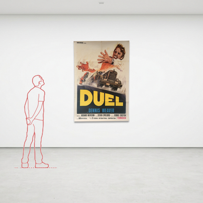 Manifesto di cinema - Duel (Steven Spielberg)