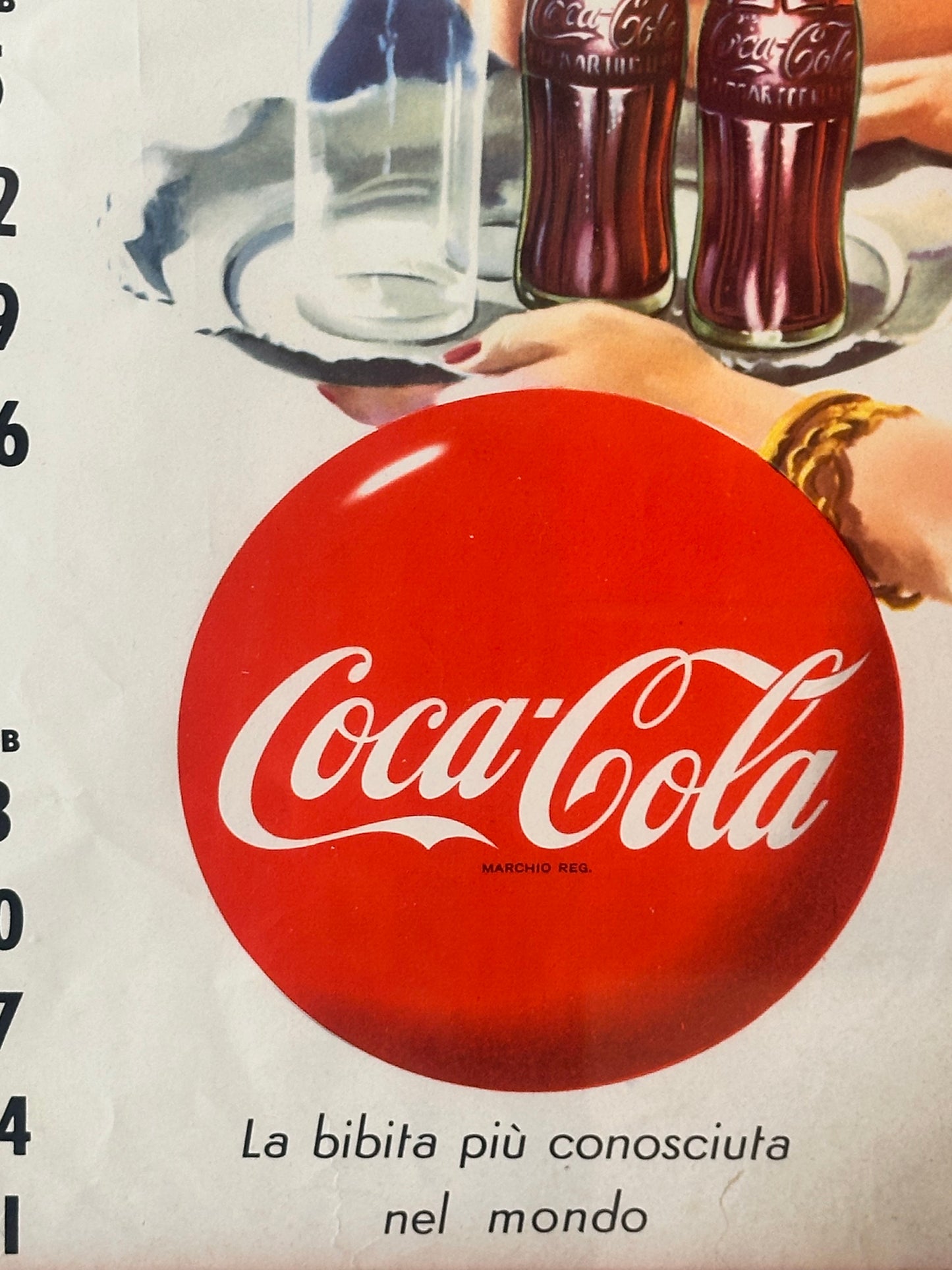 Calendario originale - Coca Cola