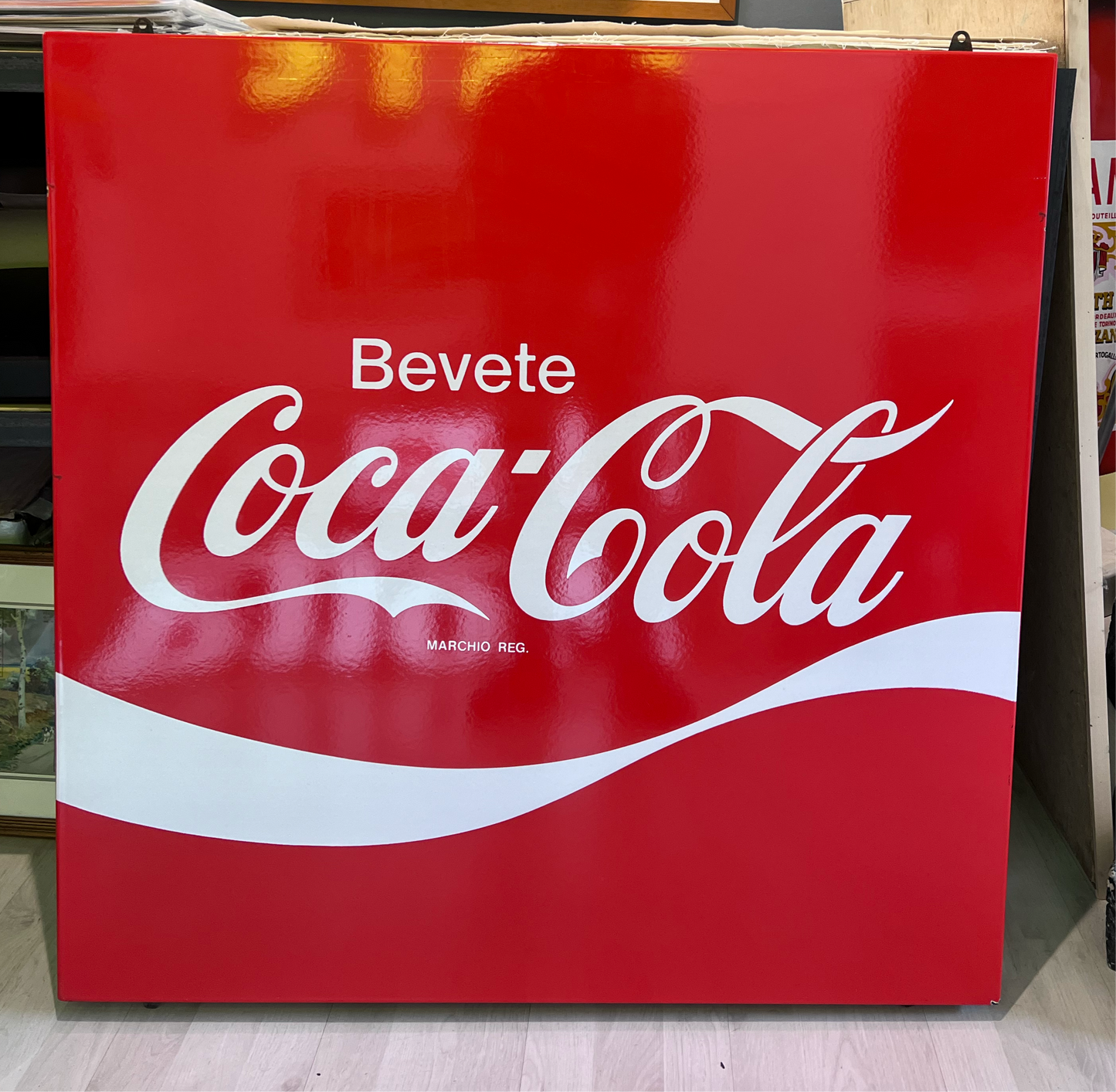 Insegna smaltata - Coca-Cola