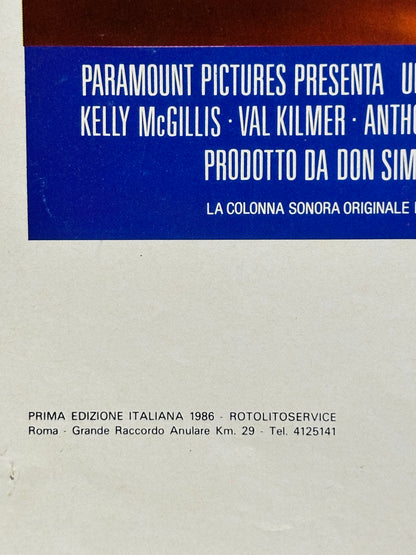 Locandina originale di cinema - Top Gun