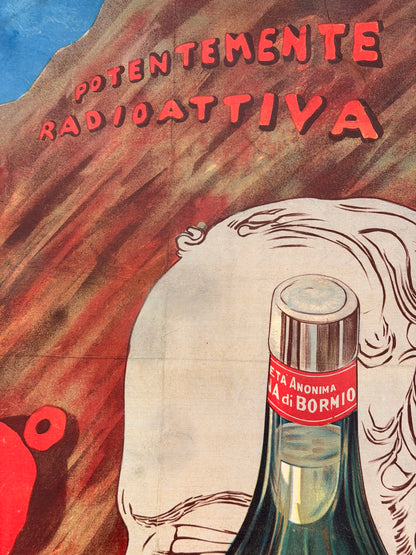 Manifesto pubblicitario originale - Acqua Pliniana