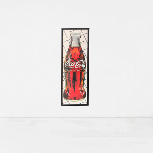 Manifesto originale Coca cola