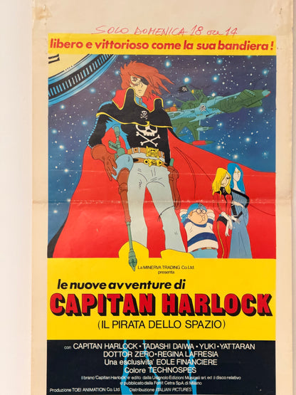 Locandina di cinema - Capitan Harlock