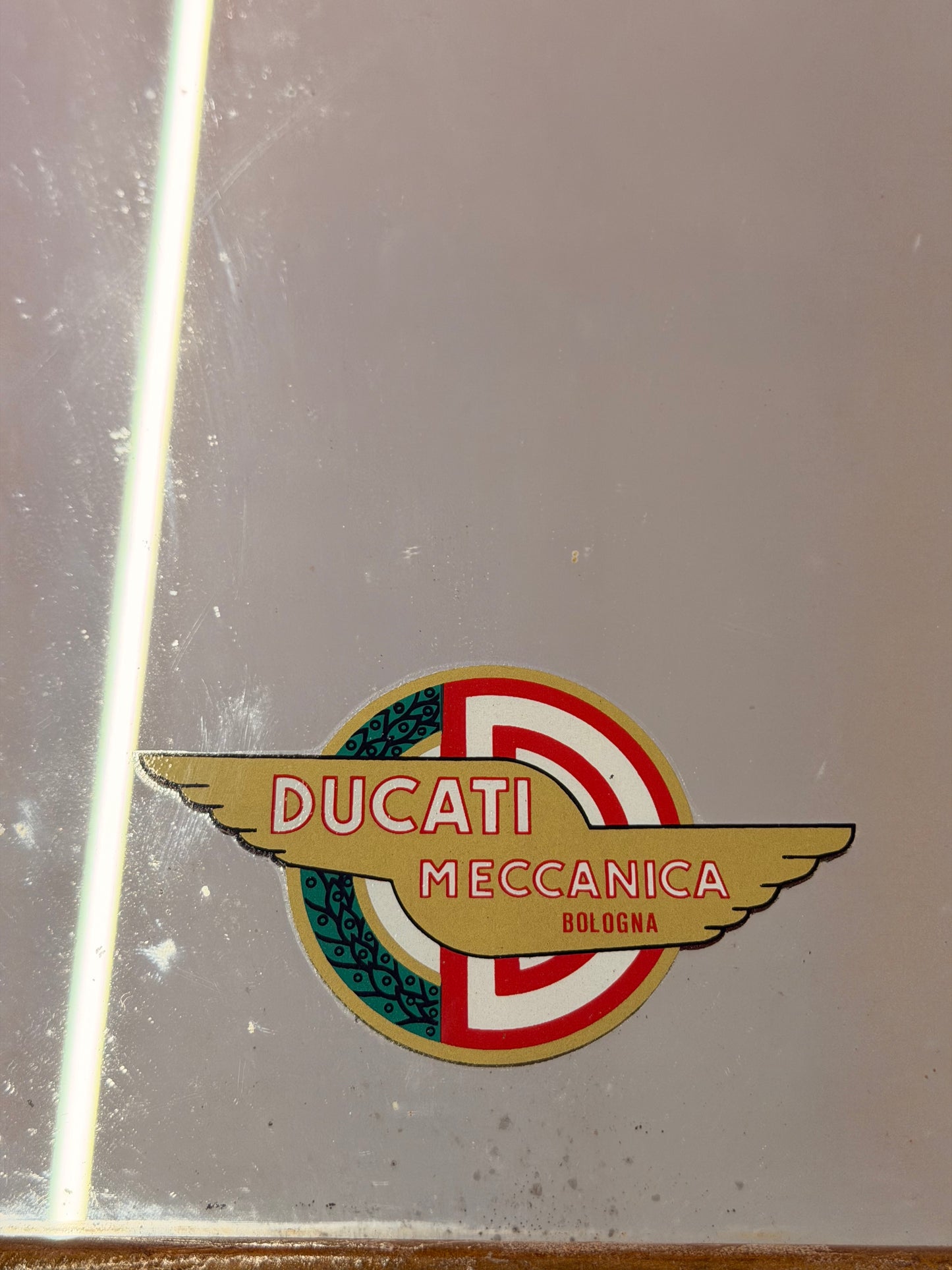Specchio pubblicitario originale Ducati