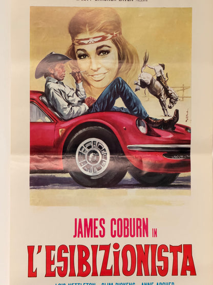 Locandina di cinema - L'esibizionista (Ferrari Dino)