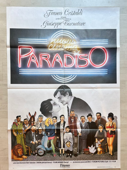 Manifesto originale di cinema - Nuovo cinema paradiso