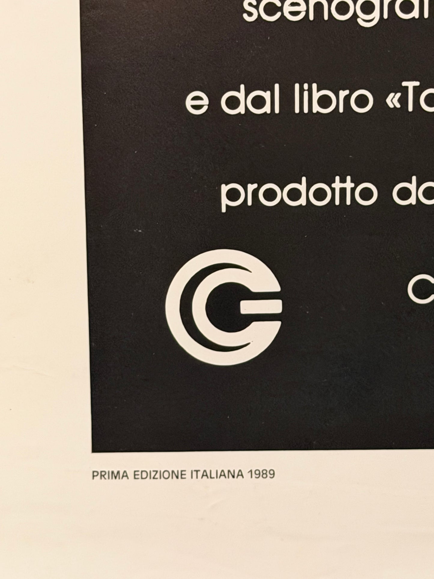 Locandina di cinema - Talk Radio (Oliver Stone)