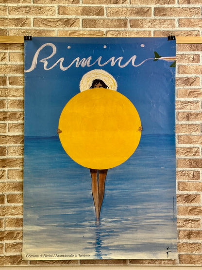 Manifesto originale pubblicitario - Rimini