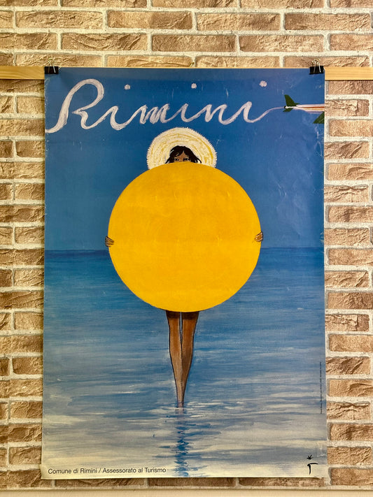 Manifesto originale pubblicitario - Rimini