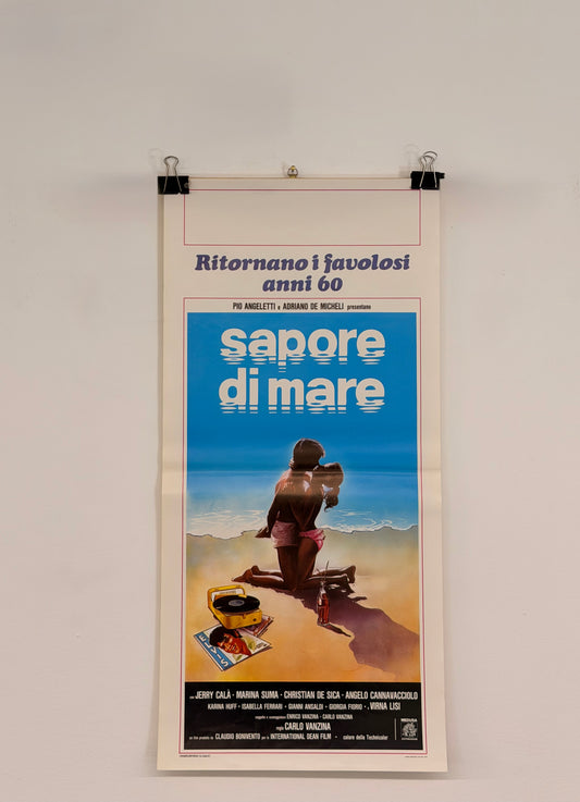 Locandina di cinema - Sapore di Mare