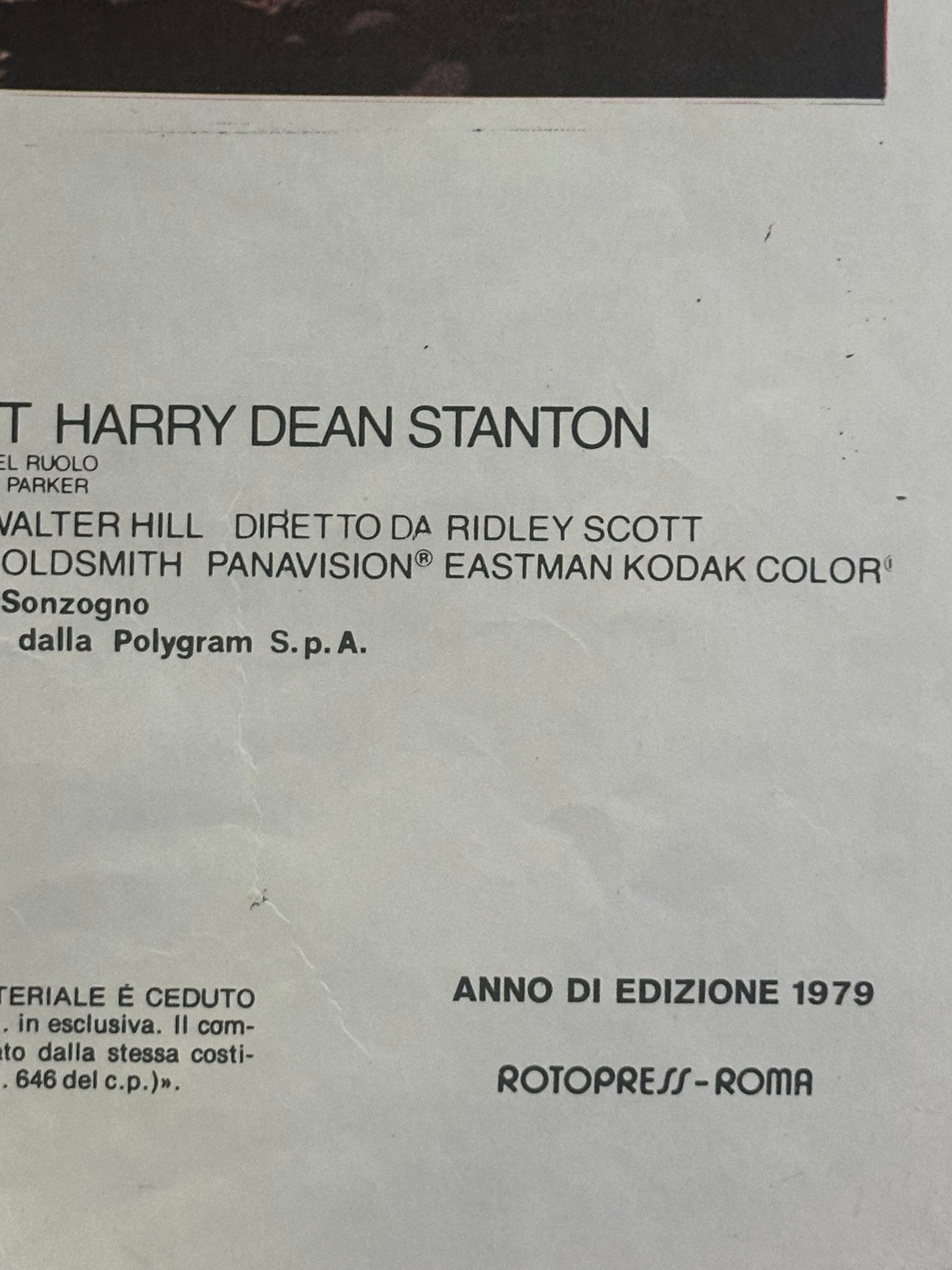 Locandina di cinema - Alien