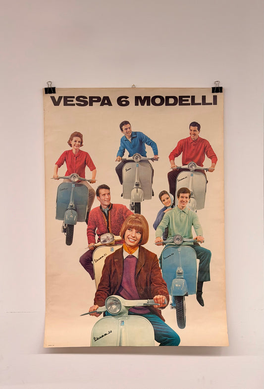 Manifesto pubblicitario originale - Vespa