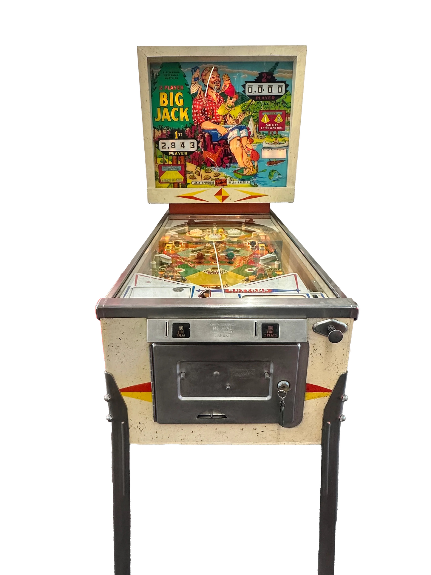 Flipper Big Jack Gottlieb USA