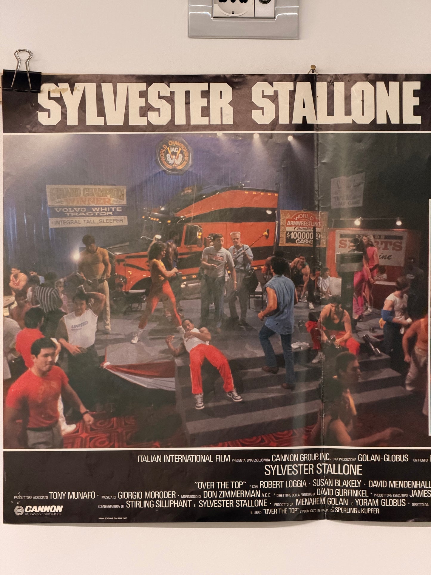 Fotobusta di cinema - Over the top - Silvester Stalone