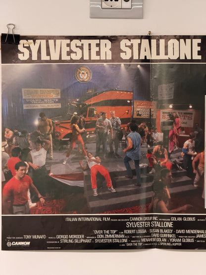 Fotobusta di cinema - Over the top - Silvester Stalone