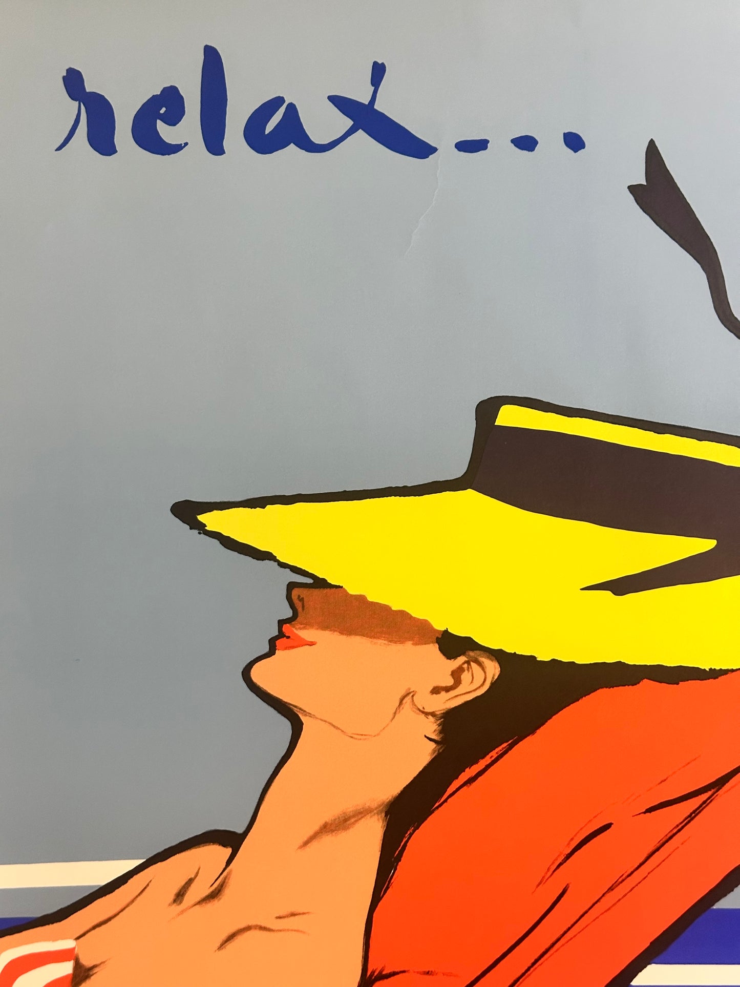 Manifesto pubblicitario originale - Relax