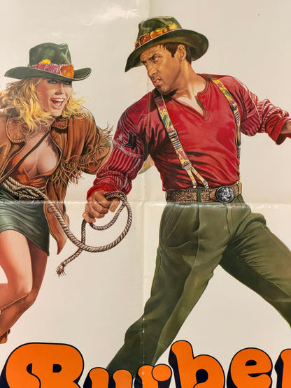 Manifesto di cinema - Il burbero . Adriano Celentano