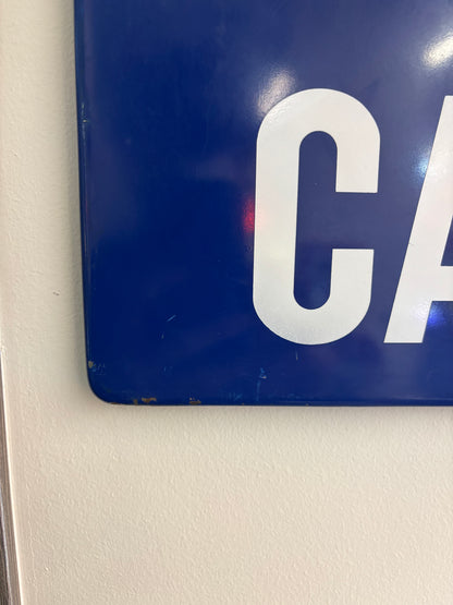 Insegna Originale - Divieto giuoco del calcio