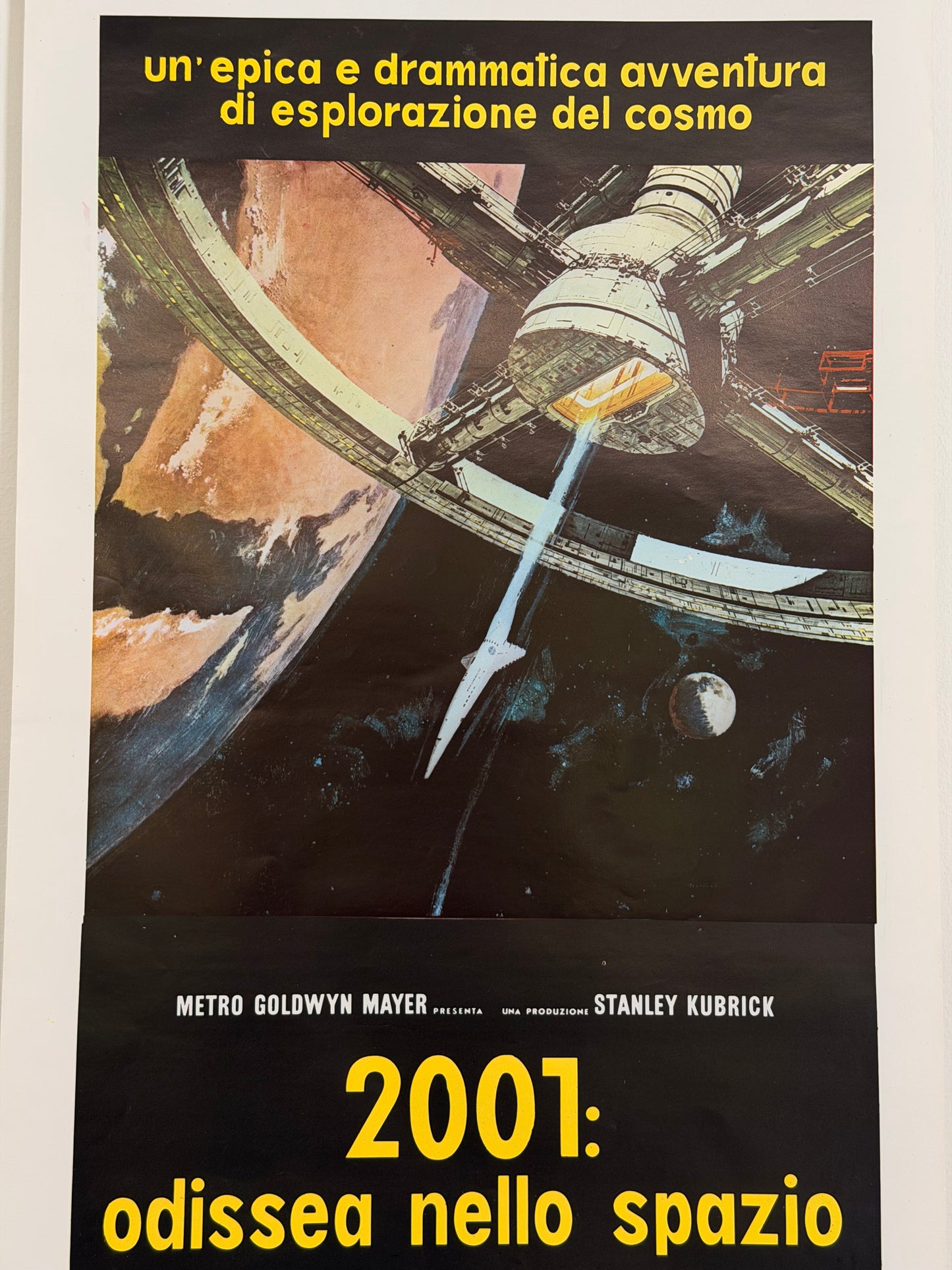 Locandina di cinema - 2001 Odisea nello spazio