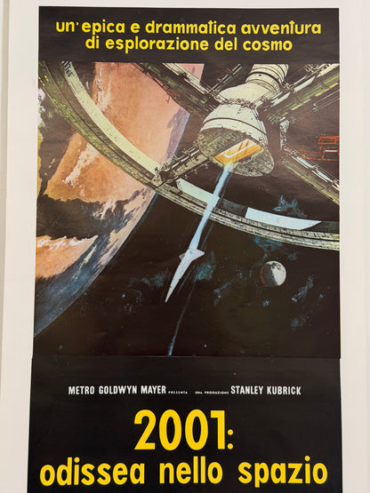 Locandina di cinema - 2001 Odisea nello spazio