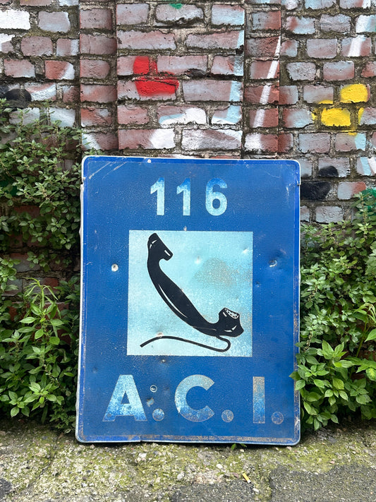 Insegna litografata - Telefono