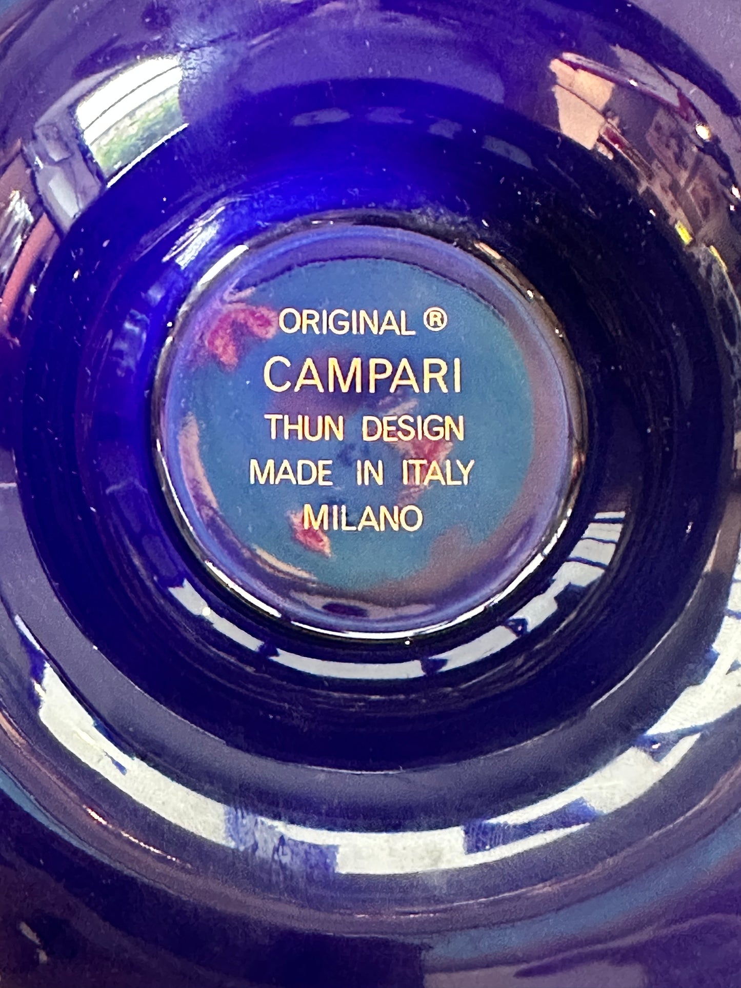 Posacenere originale Campari