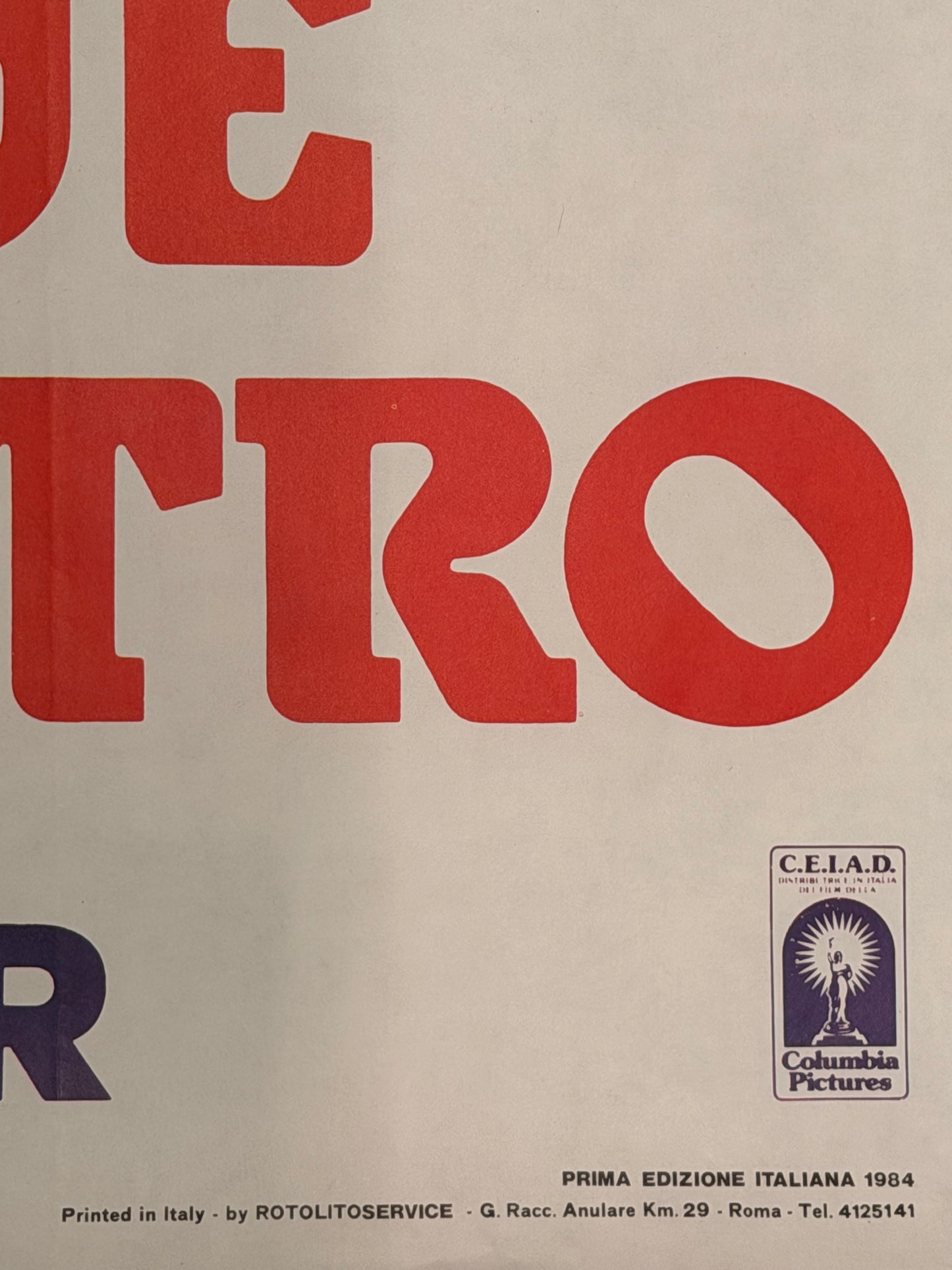 Manifesto di cinema - Non c'è due senza quattro - Bud Spencer e Terence Hill
