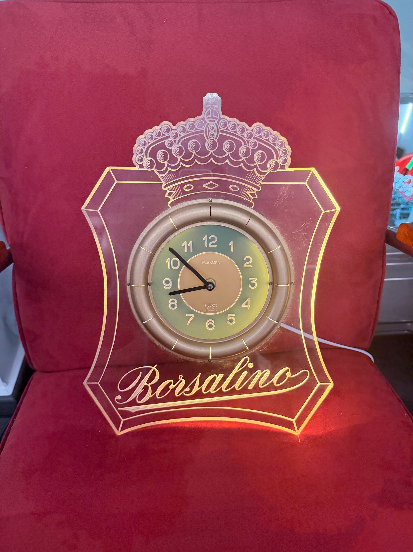 Orologio pubblicitario Borsalino