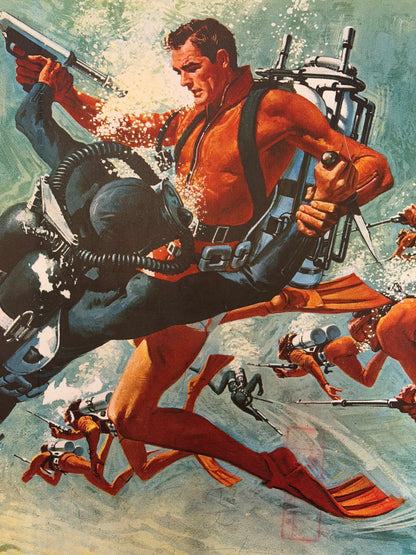 Manifesto di cinema - 007 Thunderball - Sean Connery