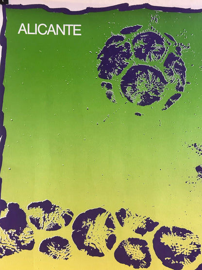 Manifesto pubblicitario originale - Mondiale Spagna 82