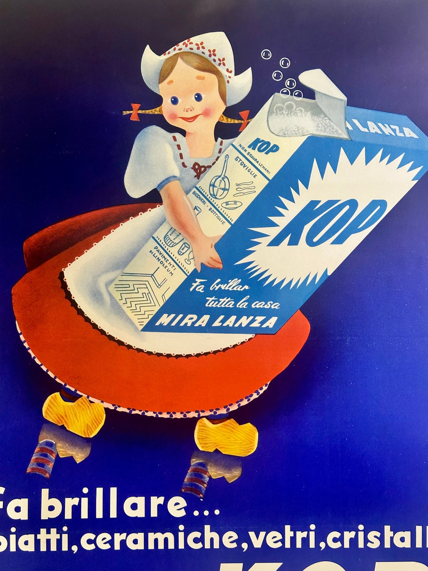 Manifesto pubblicitario originale - KOP Miralanza