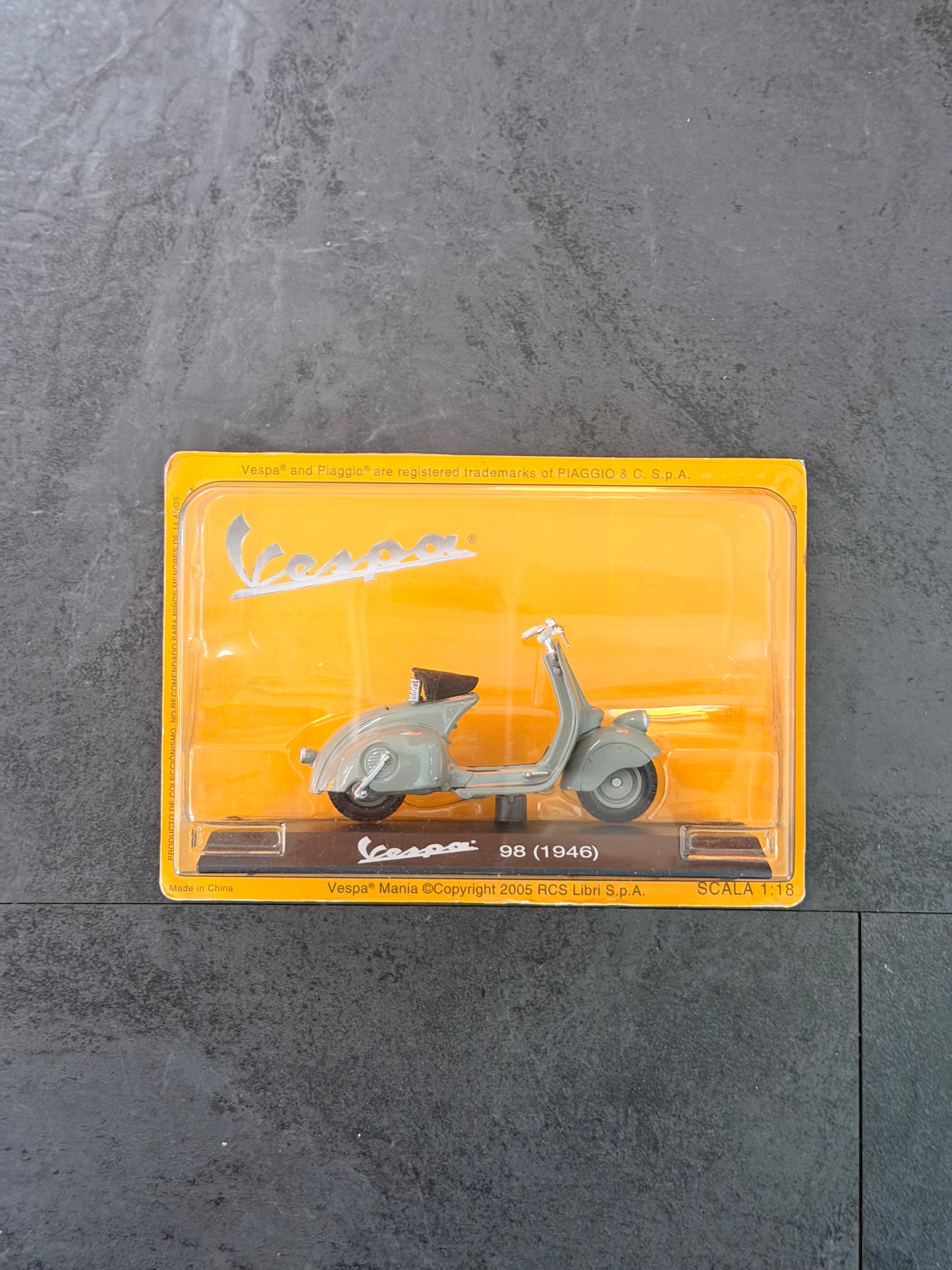 Modellino Vespa 98 1946