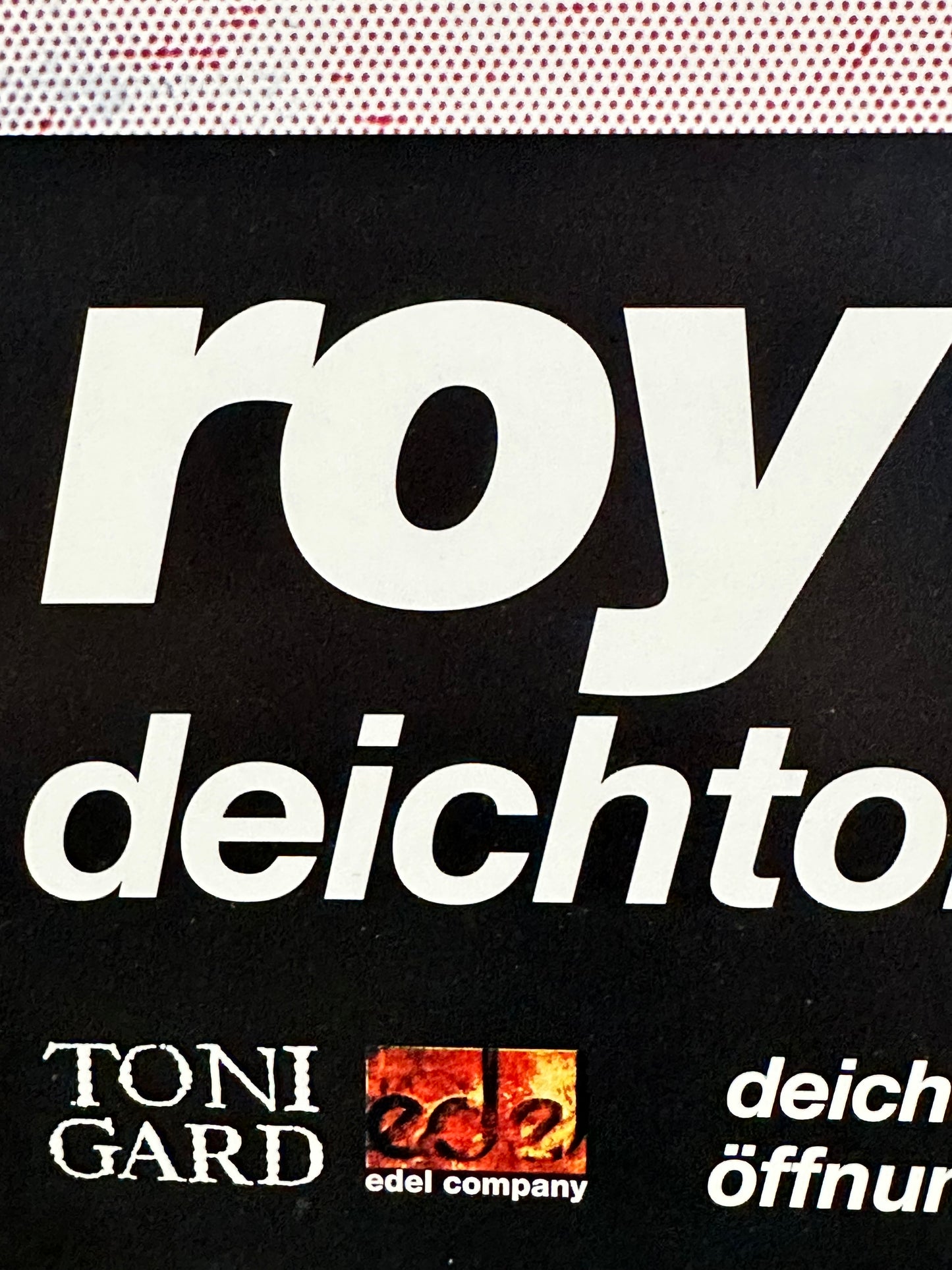 Manifesto pubblicitario originale - Roy lichtenstein