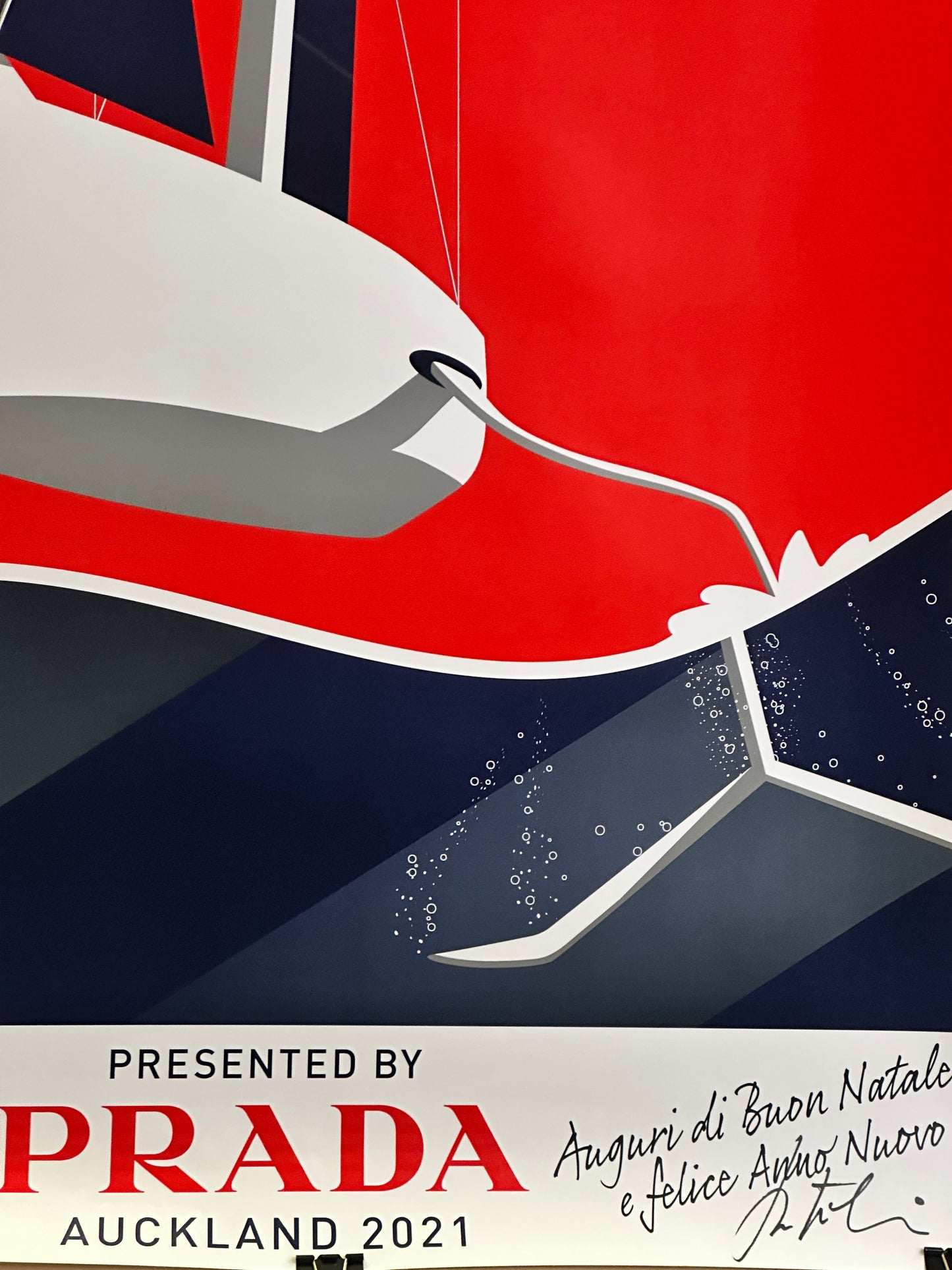 Manifesto pubblicitario originale - Prada America’s Cup