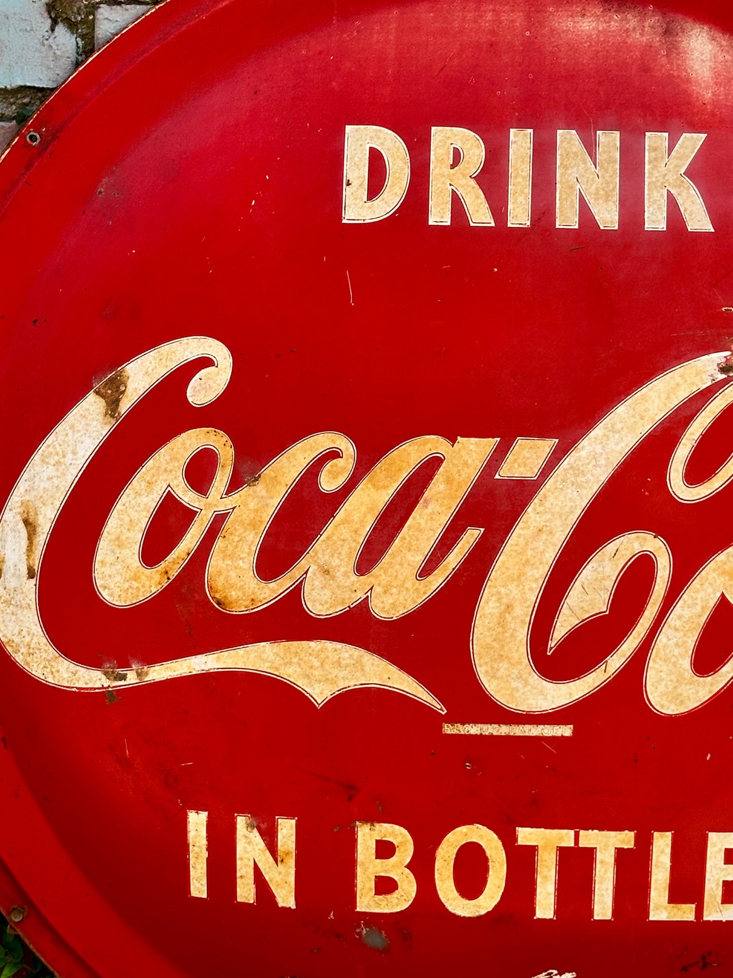 Bottone pubblicitario originale - Coca Cola