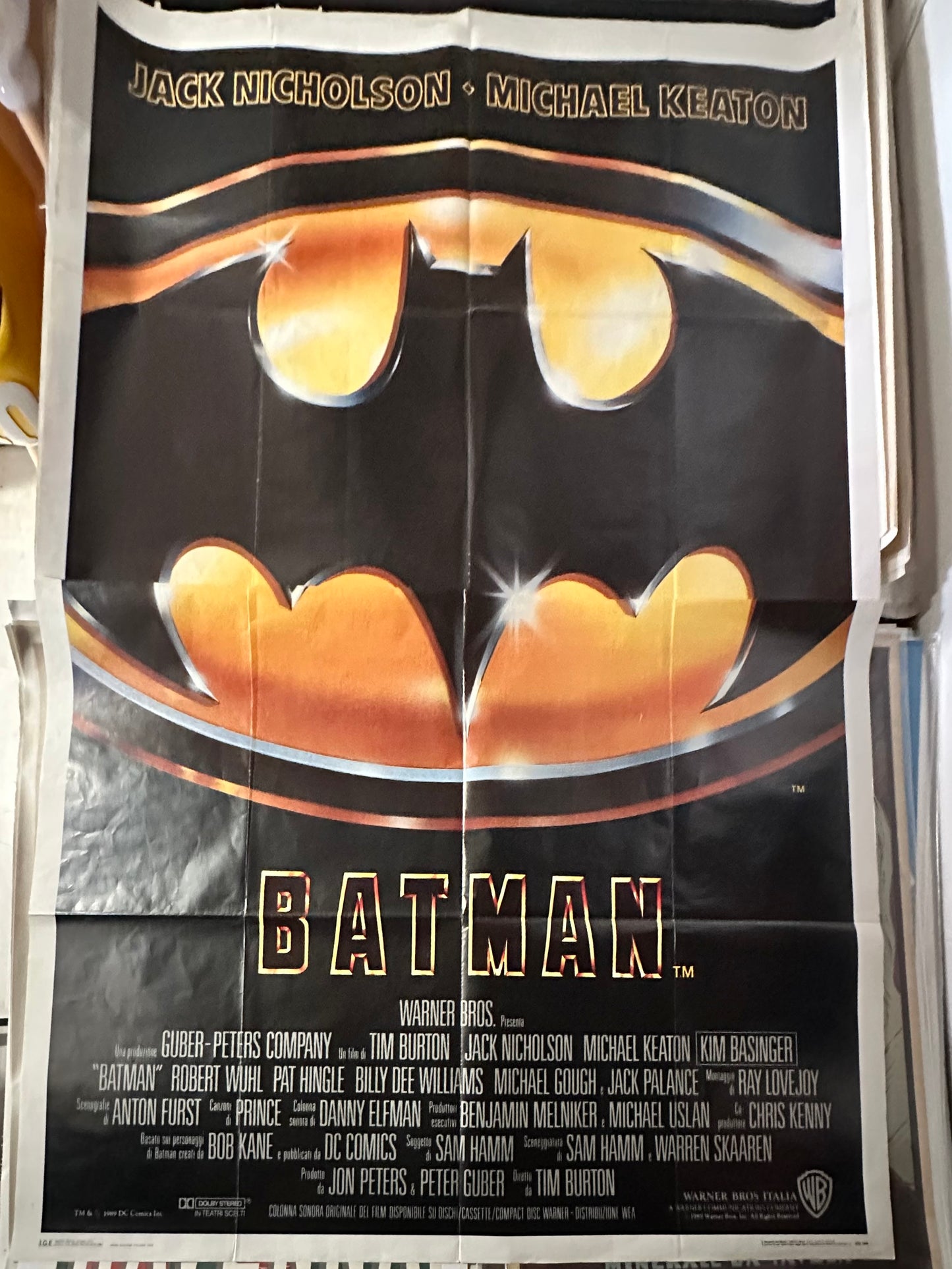 Manifesto cinema - Batman - Jack Nicholson
