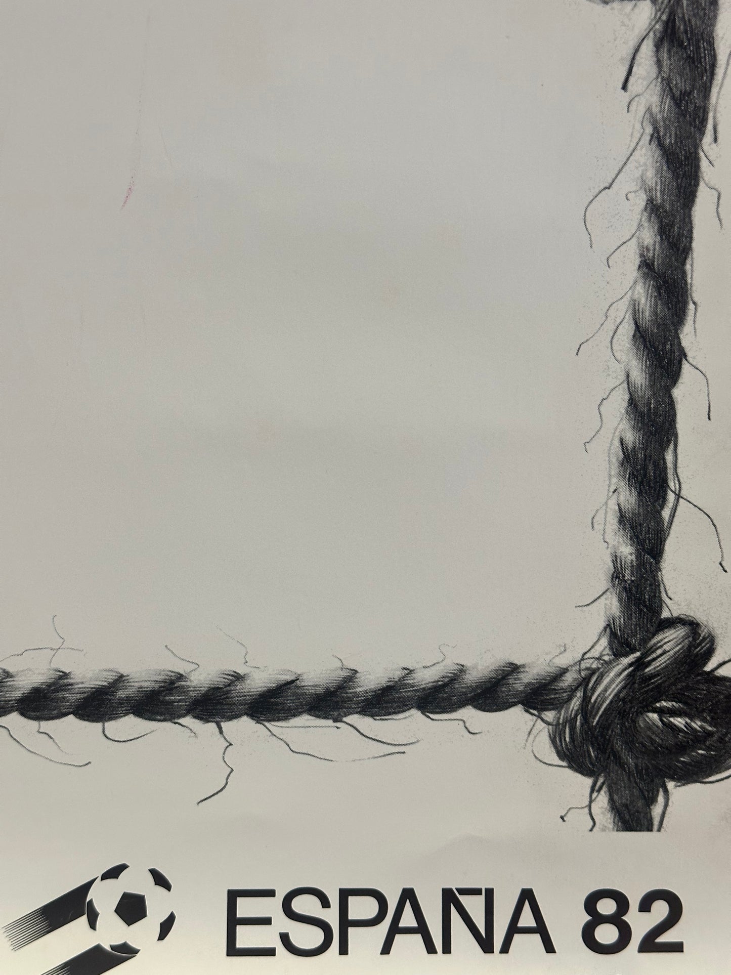 Manifesto pubblicitario originale - Mondiale Spagna 82