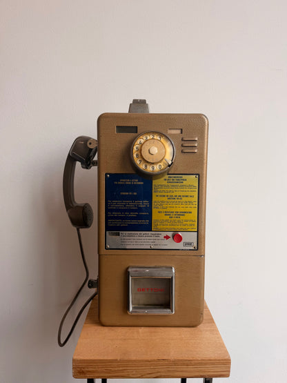Telefono a gettoni originale
