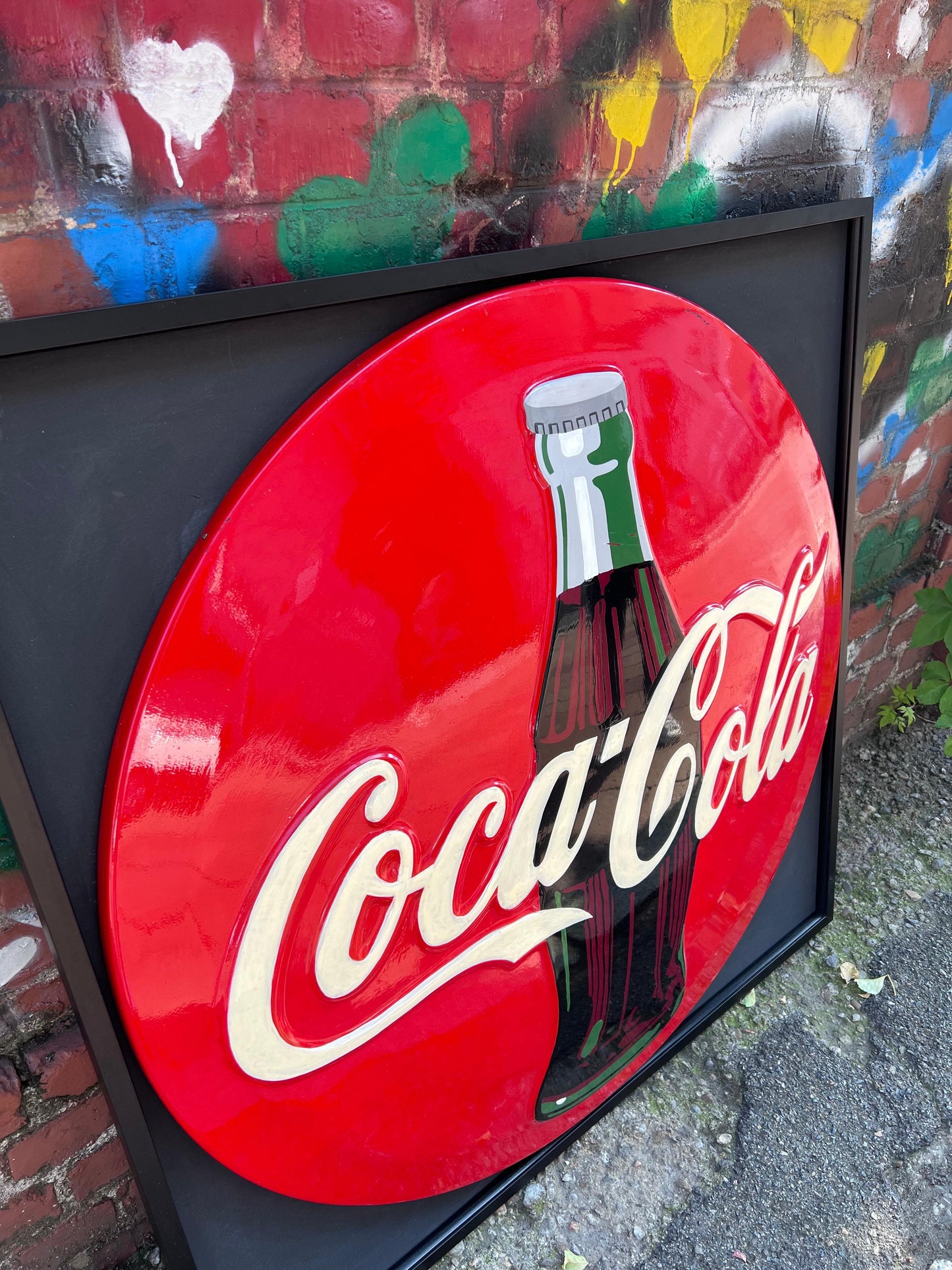 Insegna originale Coca Cola anni 70